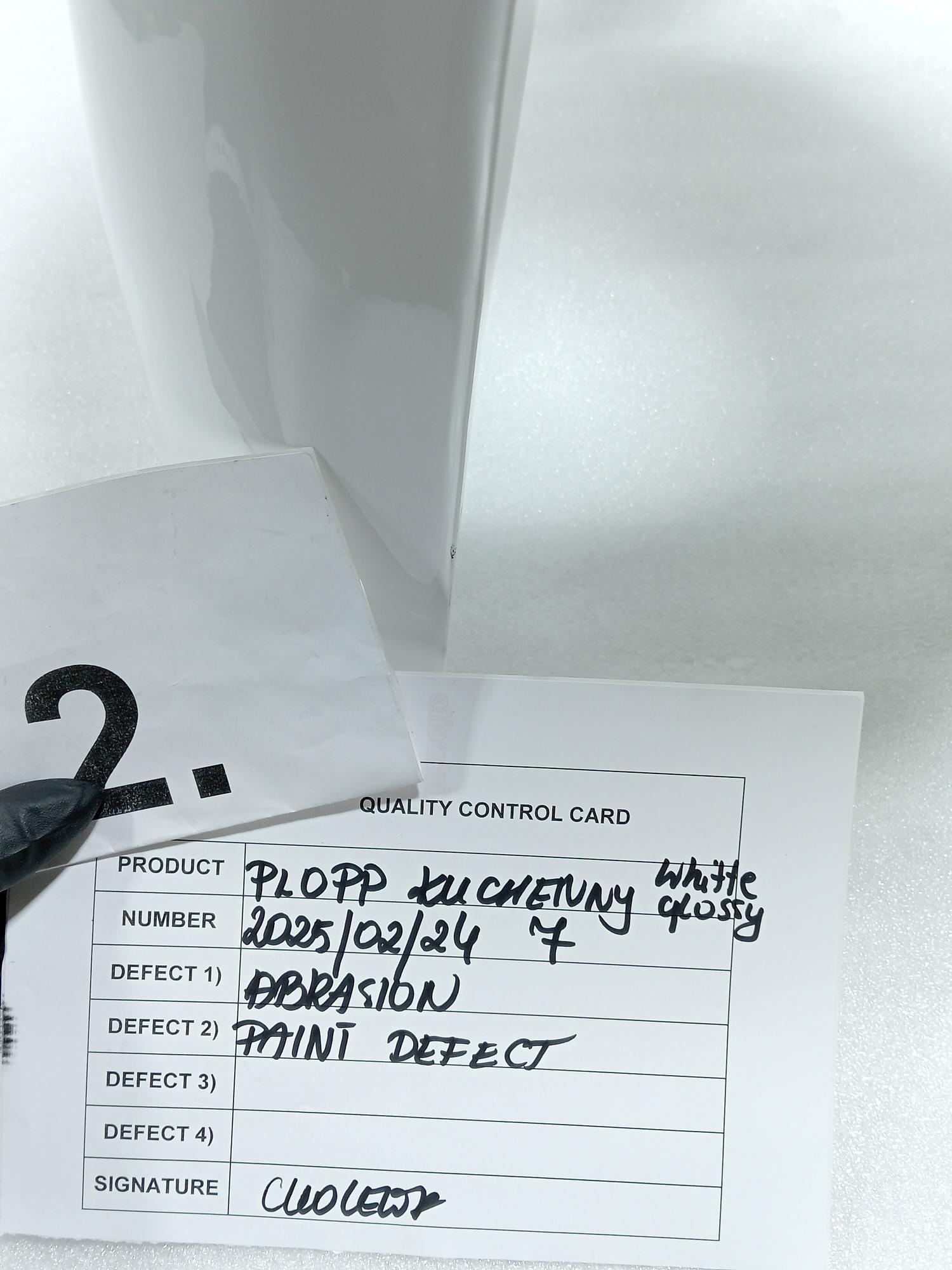 Plopp Küchenhocker Stahl Weiß Glänzend 5