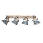 Deckenleuchte Gearwood IV Grau 1