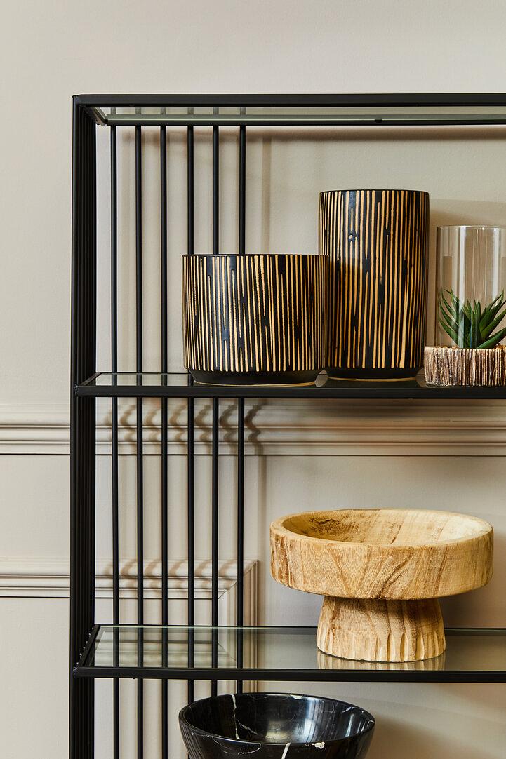 Arlo Round Bowl Natural Engraved 0