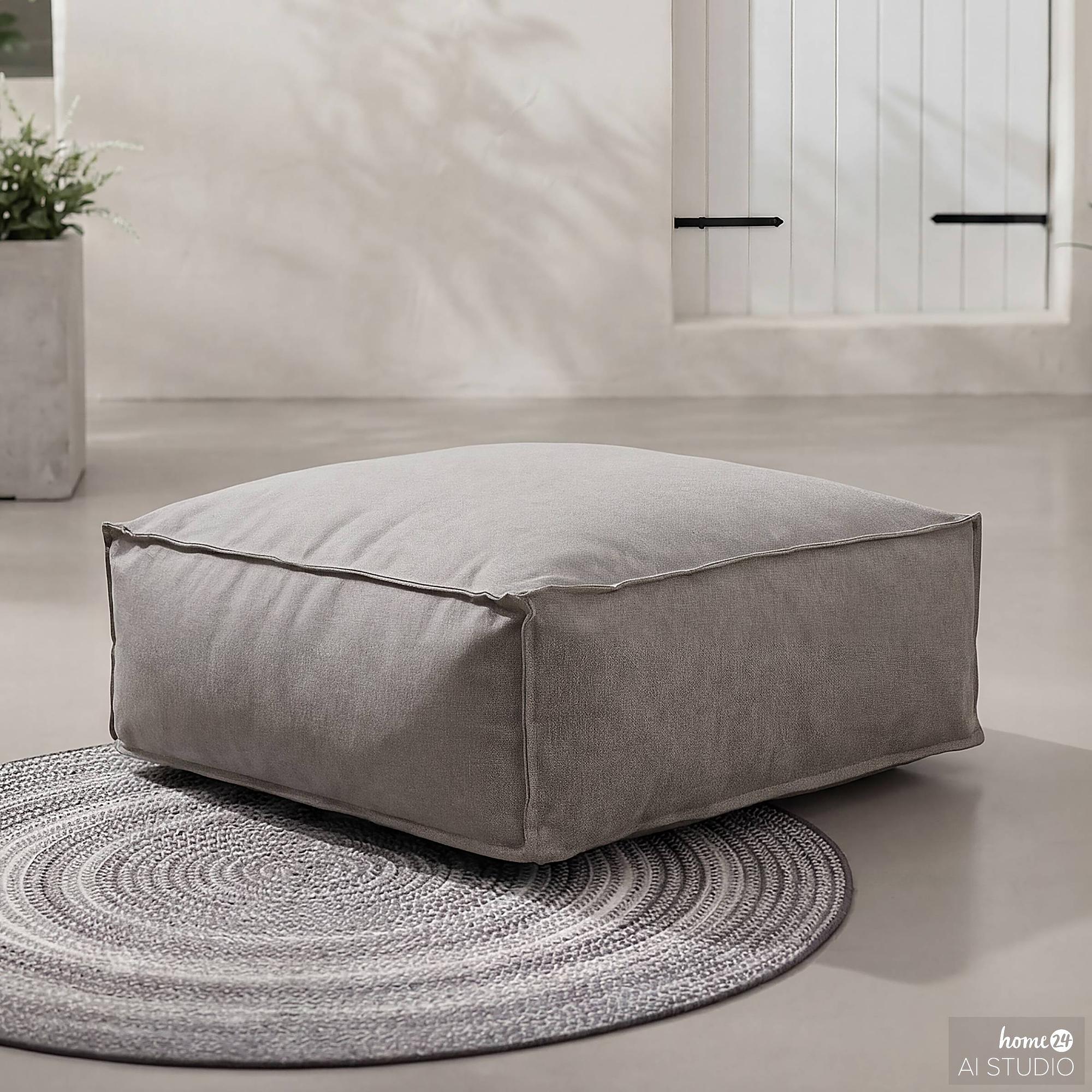 Modul-Hockerelement Baya Olefin Beige 1