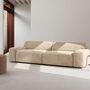 Gloria Sofa 3-Sitzer Velour Lux Petro 7