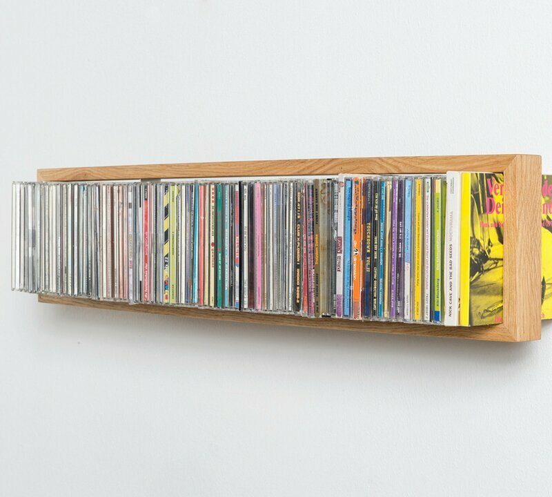 CD-Regal mit Eichenrahmen b-cd2 Kratzspuren Oberfläche 5