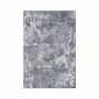 Kurzflorteppich Baumwollmischgewebe Grau 120 x 180 cm 0