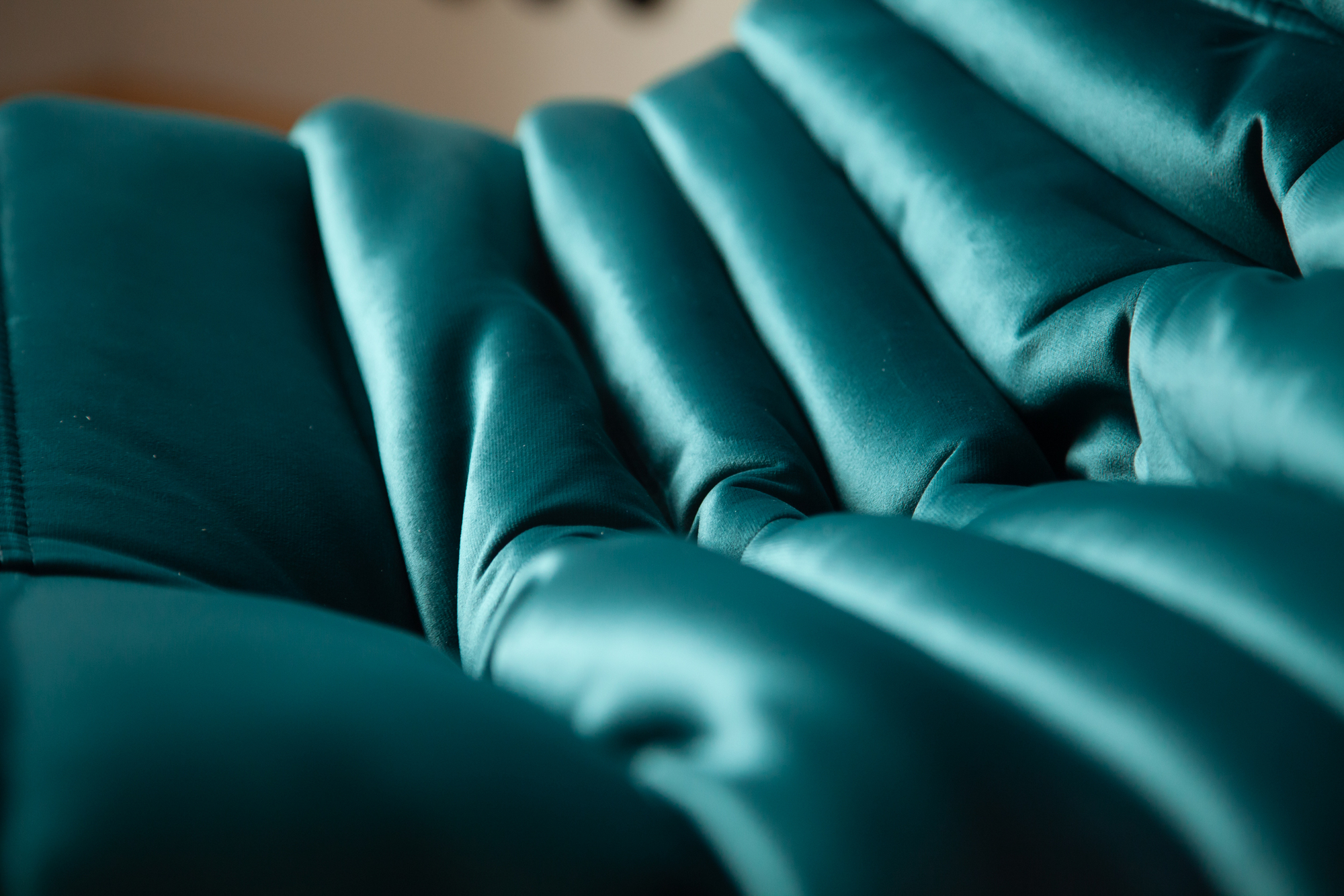 Togo Lounge Set 3-pc. Velvet Petrol 9