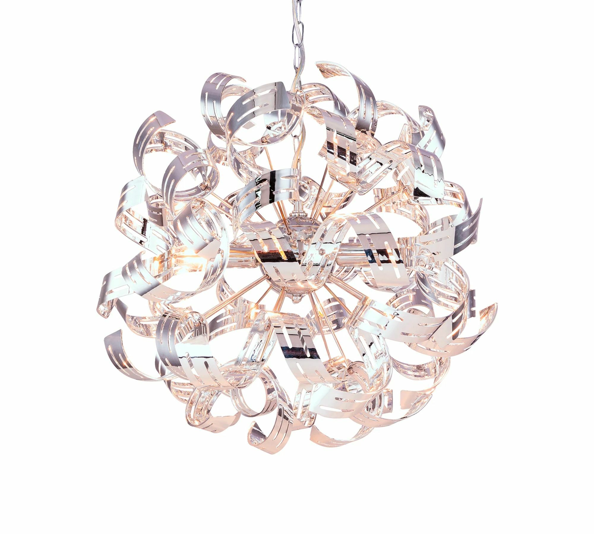 Pendant lamp Falla Acrylic / Iron 4-flame 0