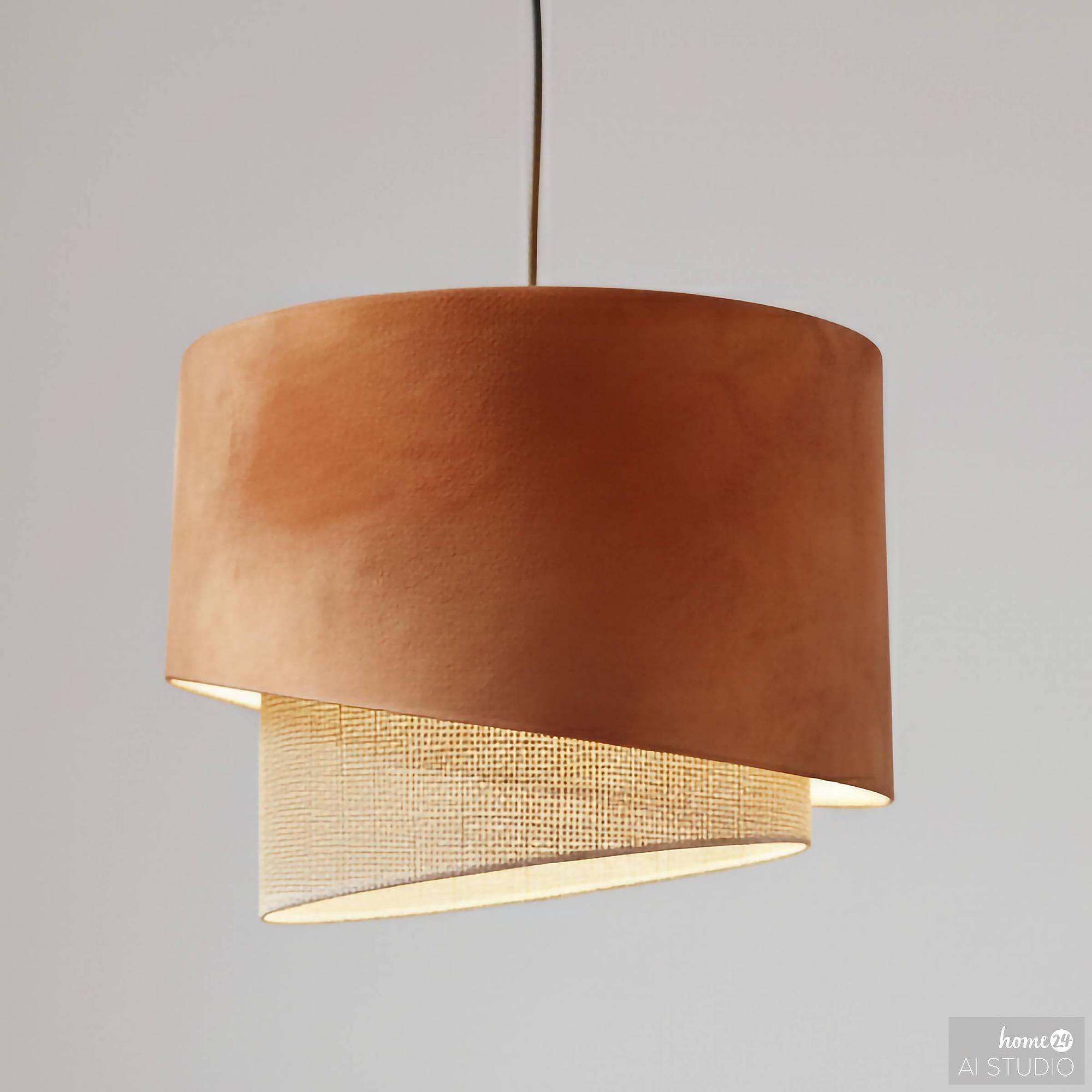 OKO Typ B Pendelleuchte 1-flammig Rattan  1