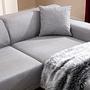Petra R Corner Sofa Light Grey 3