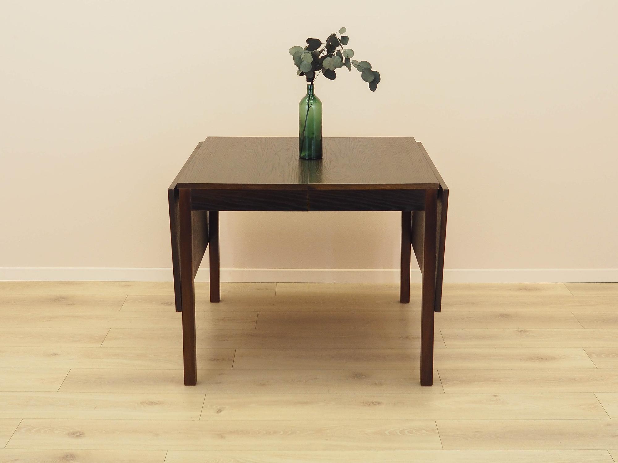 Extendable oak table 253.5x86 cm 1