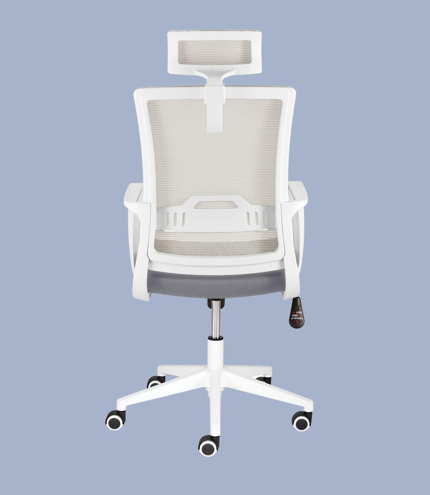 Bürodrehstuhl Kunststoff Flachgewebe Grau 1