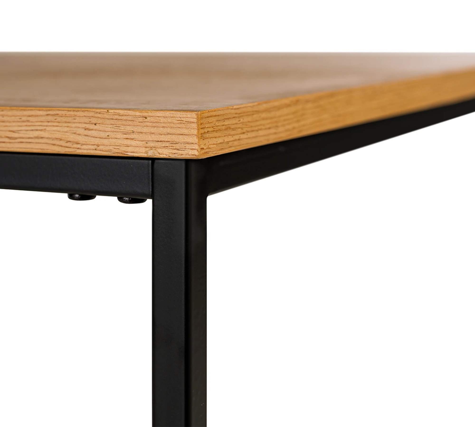Couchtisch Holz Funiert Eiche Schwarz 3