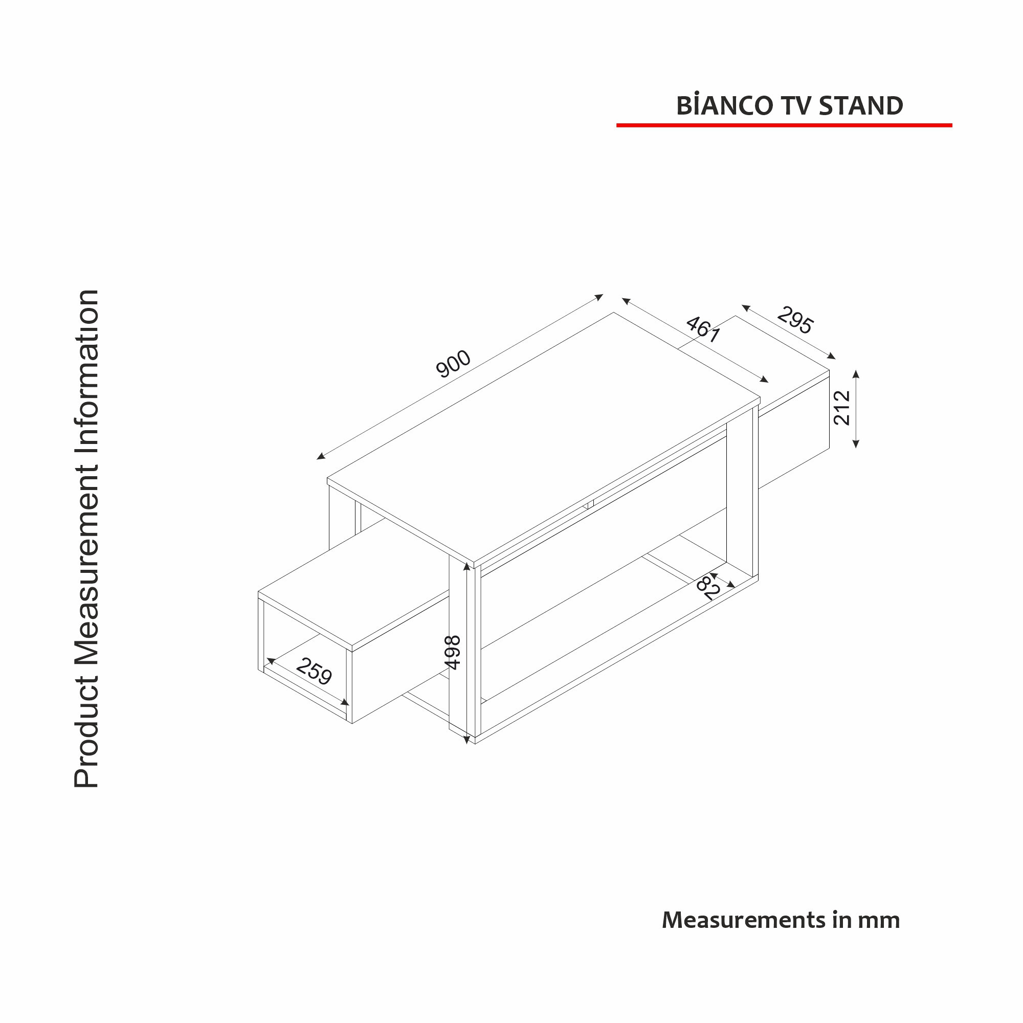 Sideboard TV Möbel 180cm 6