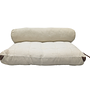 Schlafsofa 2-Sitzer Creme 4