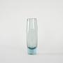 Glass vase Transparent 1950s 2