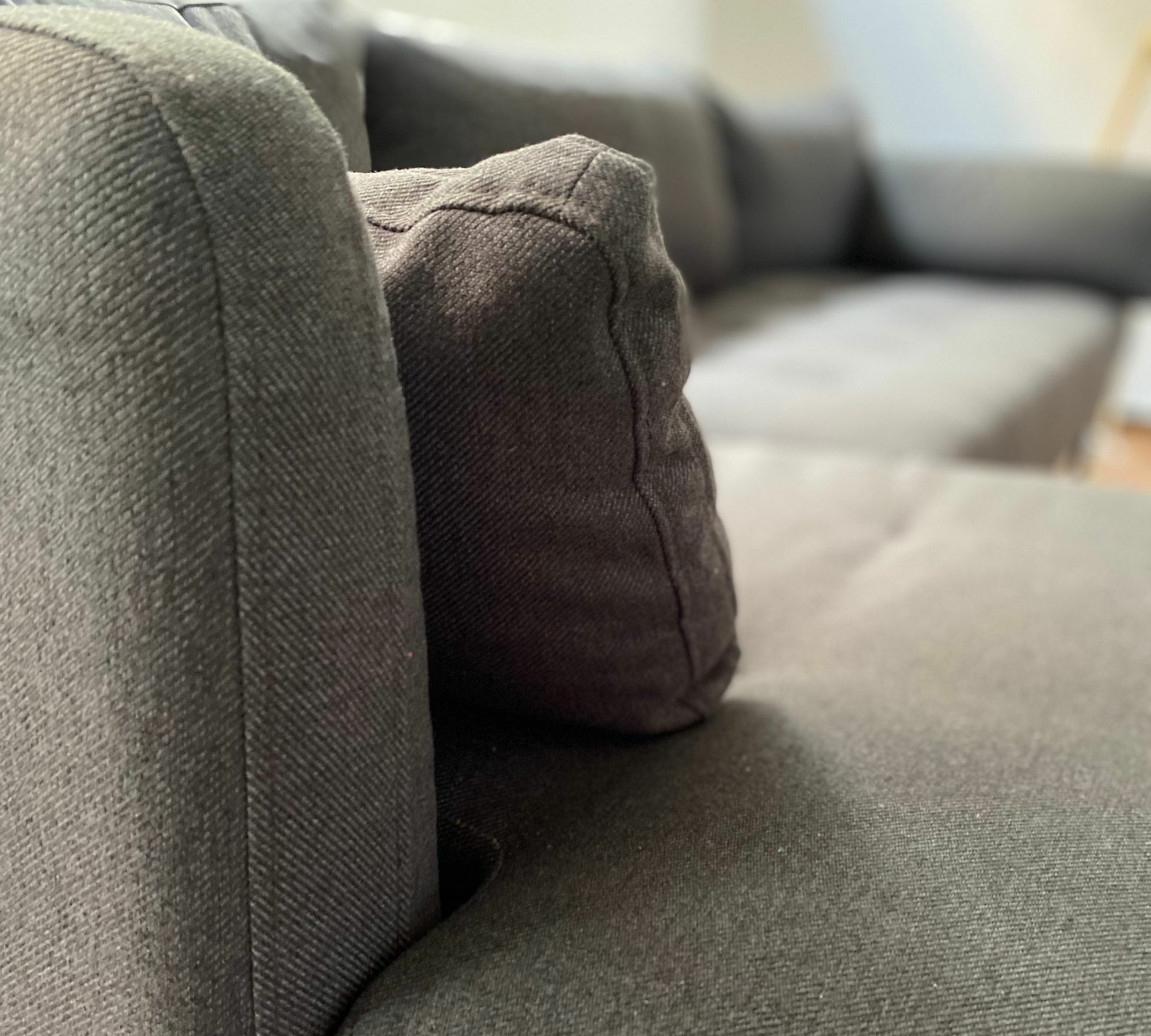 Harlow 3-Sitzer Ecksofa mit Récamiere Links Hudsongrau 2