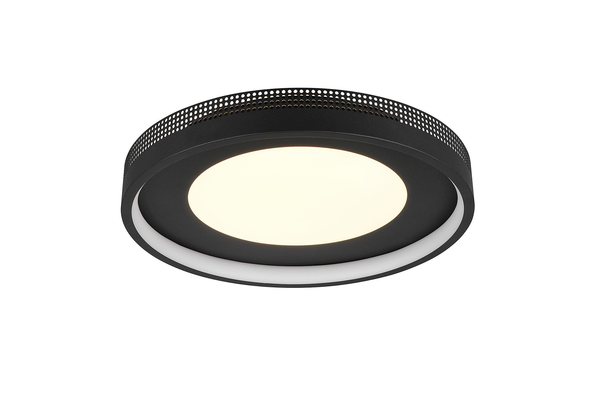 LED ceiling light Solea Polycarbonate Iron Black 3