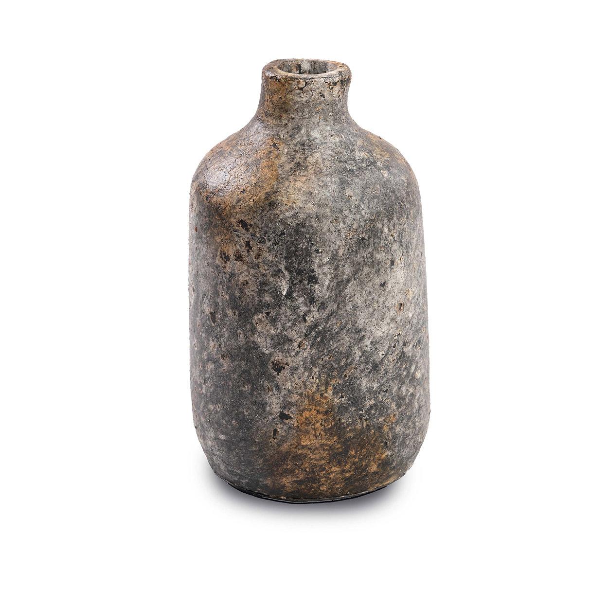 Classy Vase Keramik Grau 0
