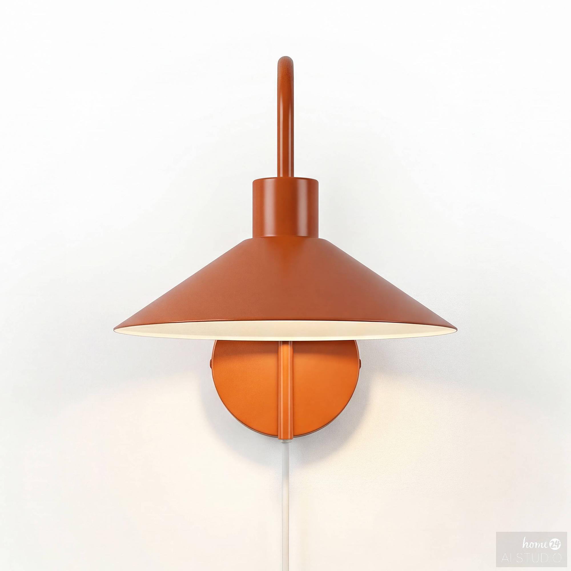 Wandleuchte Corus 1-Flammig Eisen Rostbraun 3