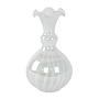 Glass vase White 1960s 0