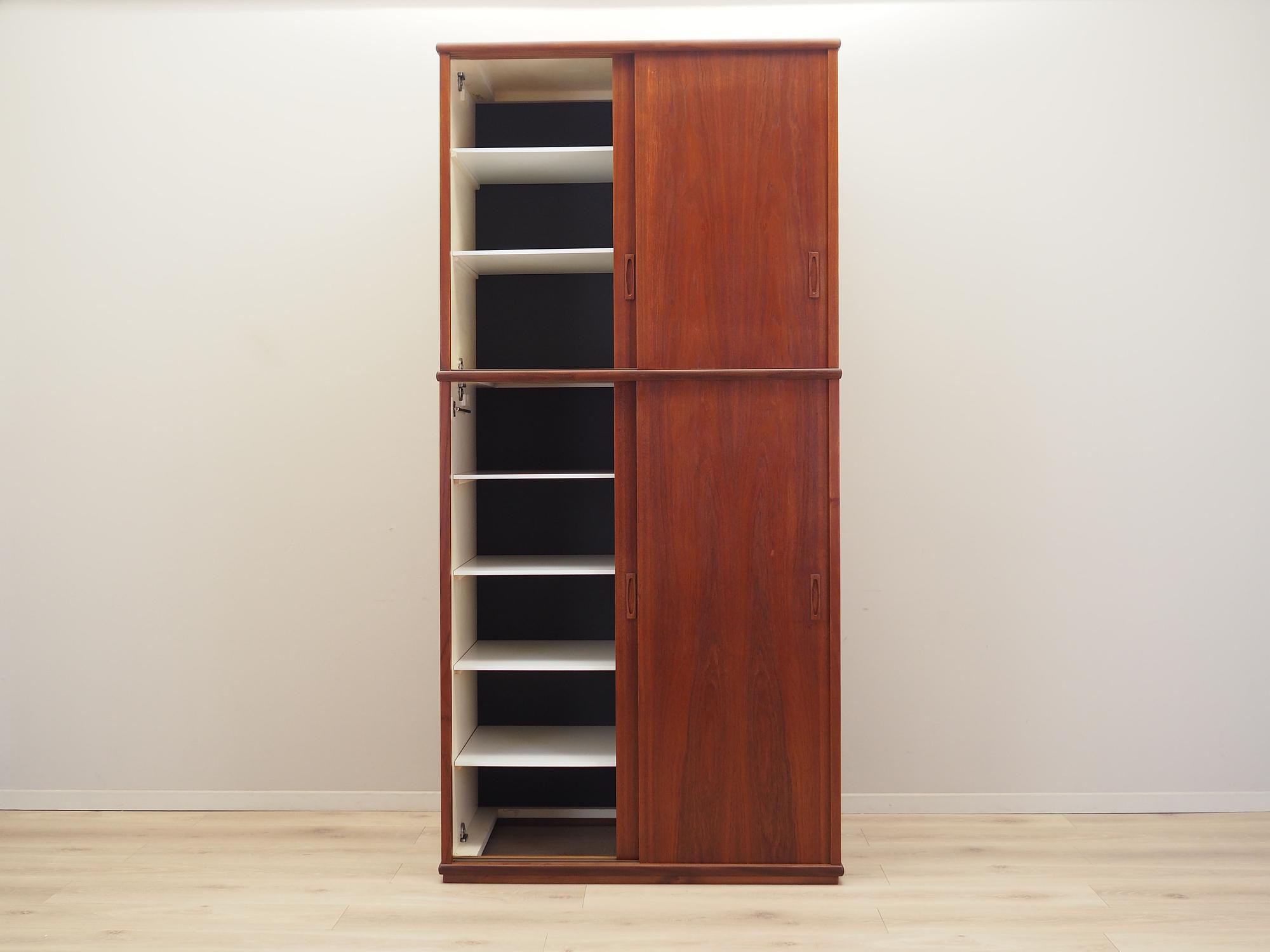 Kleiderschrank Teakholz 1970er Jahre 3