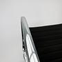 EA107 Chair Chrome Hopsack Black by Vitra 5