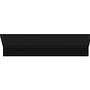 Como Wandboard Strukturlack Mattschwarz 3
