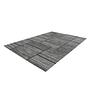 Phoenix 112 Kurzflorteppich Webstoff Grau 80 x 150 cm 3