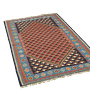 Kilim Senneh Teppich Mehrfarbig 2
