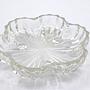 3x Vintage Cherry Blossom Bowl Crystal 1980s 4