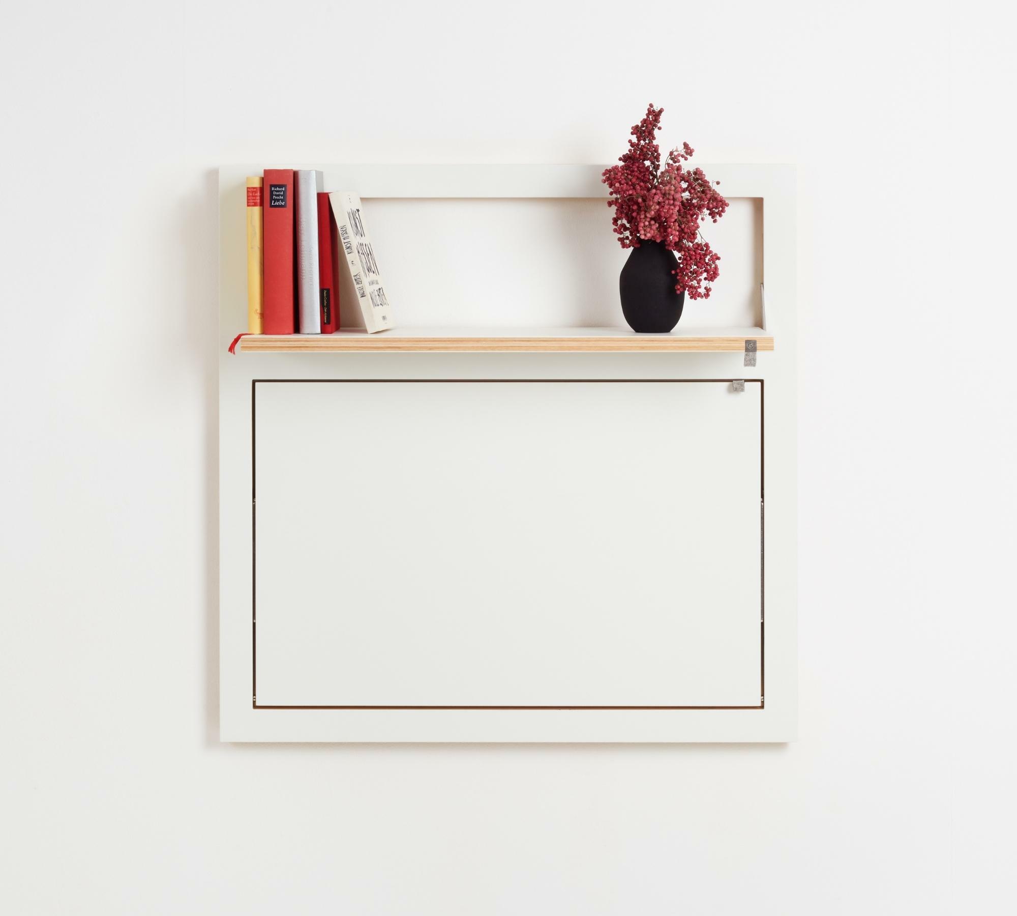 Fläpps Sekretär 80x80-2 Weiß 5