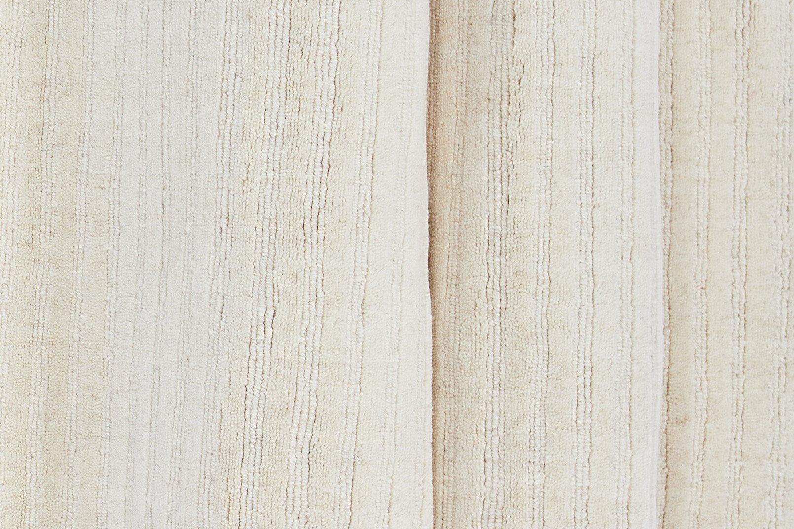 Milton Teppich Rechteckig Wolle Baumwolle 70x200cm Weiß 6