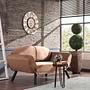 Genzo Sofa bed 2-seater Light Brown 1