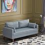 Bella Sofa 2-Sitzer Blau 2