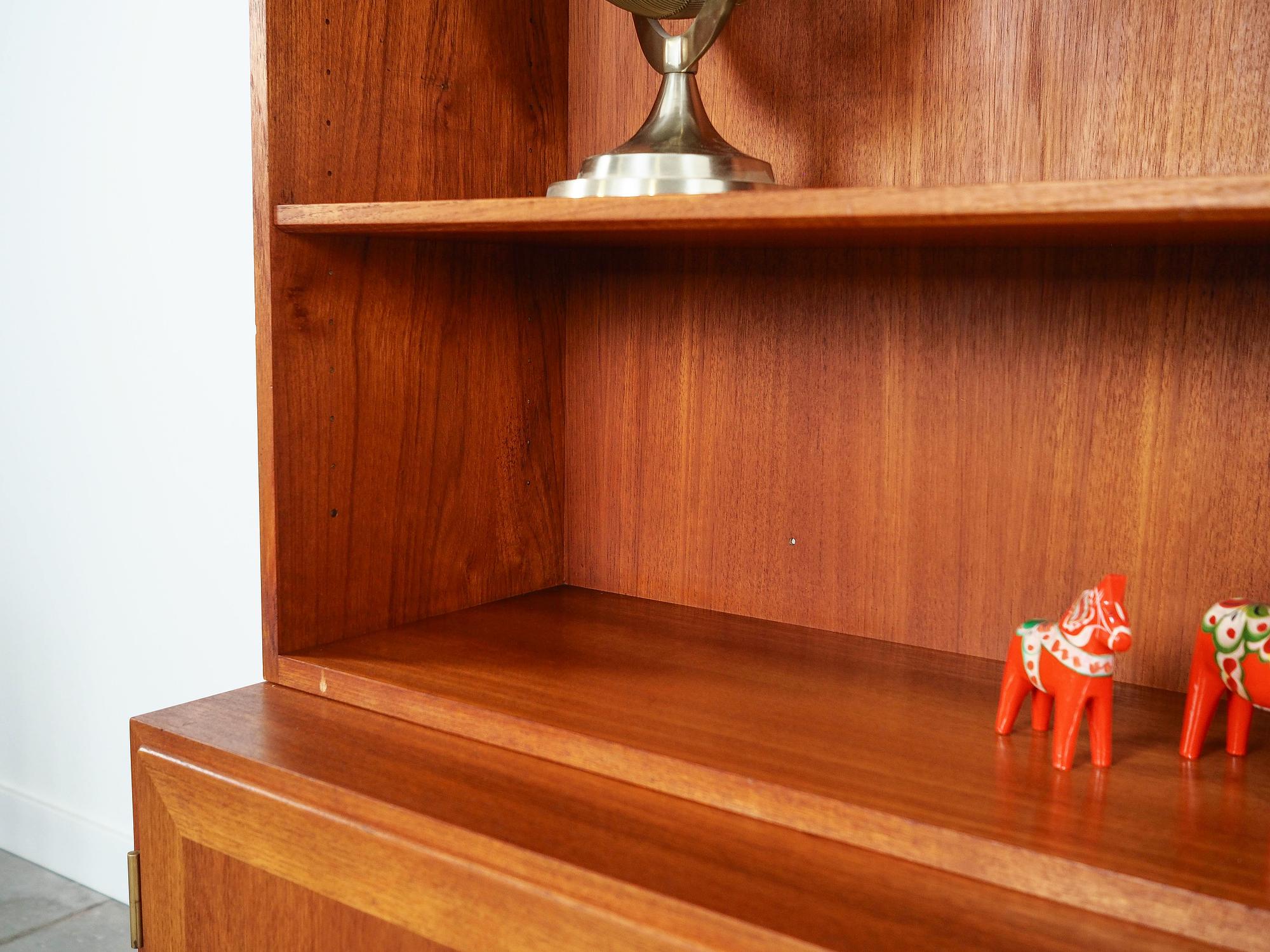 Satz Teakholz-Bücherregale 1970er Jahre Kai  12