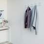 Coat rack metal White 2