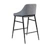 Barstuhl Textil Grau 6