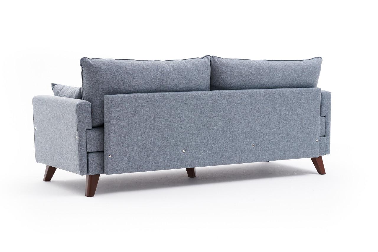 Bella Schlafsofa 3-Sitzer Blau 5