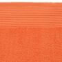 8-tlg. Frottier Handtuch-Set Orange Öko-Tex Standard 100 5