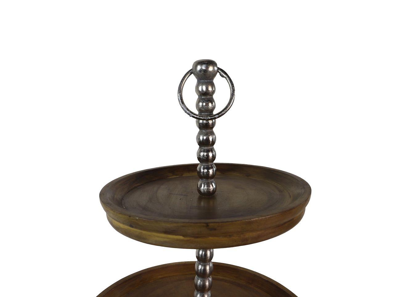 Etagere Mangoholz Metall 2