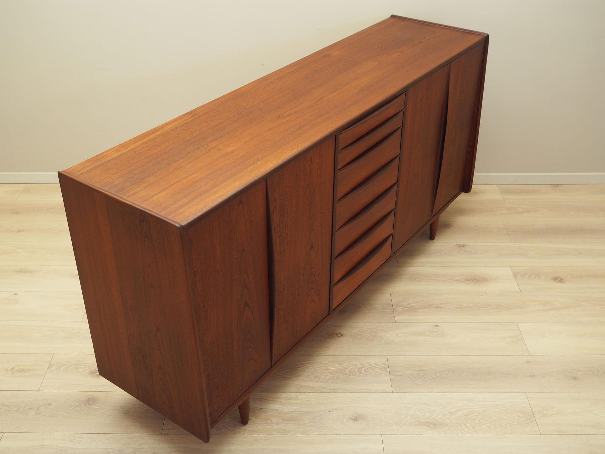 Sideboard Teak wood 1970s 6