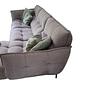 Ecksofa Textil Grau 2