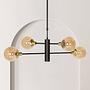 Pendant light Constellation Aluminum 5-Light Brass 0
