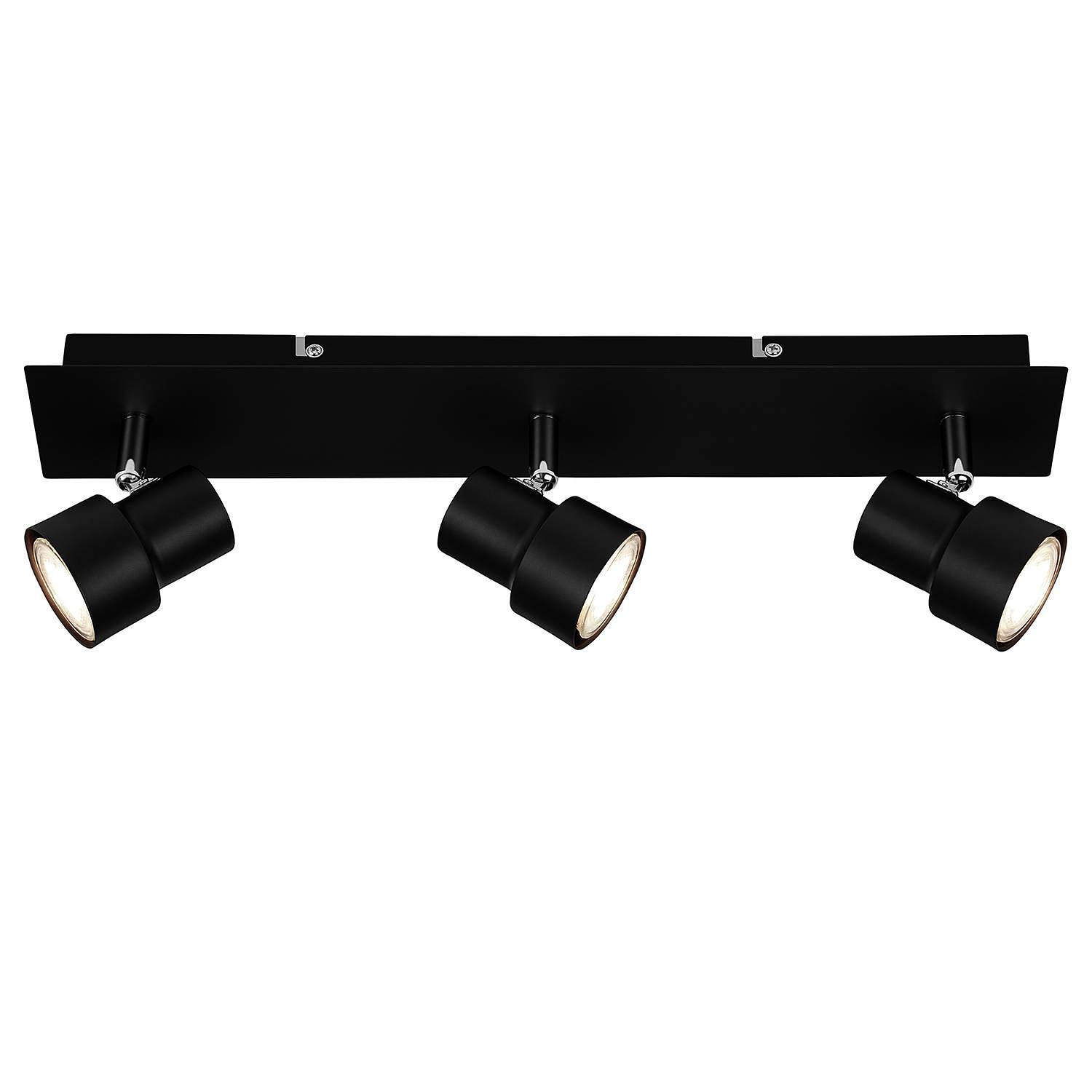 Rock LED-Deckenleuchte Eisen 3-flammig 2
