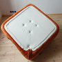 Togo Lounge Set 2-pc. Velvet Amber-Orange 4