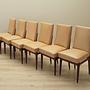 Set of six mahogany chairs 1960s 1