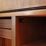 Mahogany bookcase 1970s 14