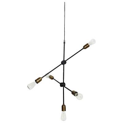 2x HDMolecular Lamp Black Brass 0