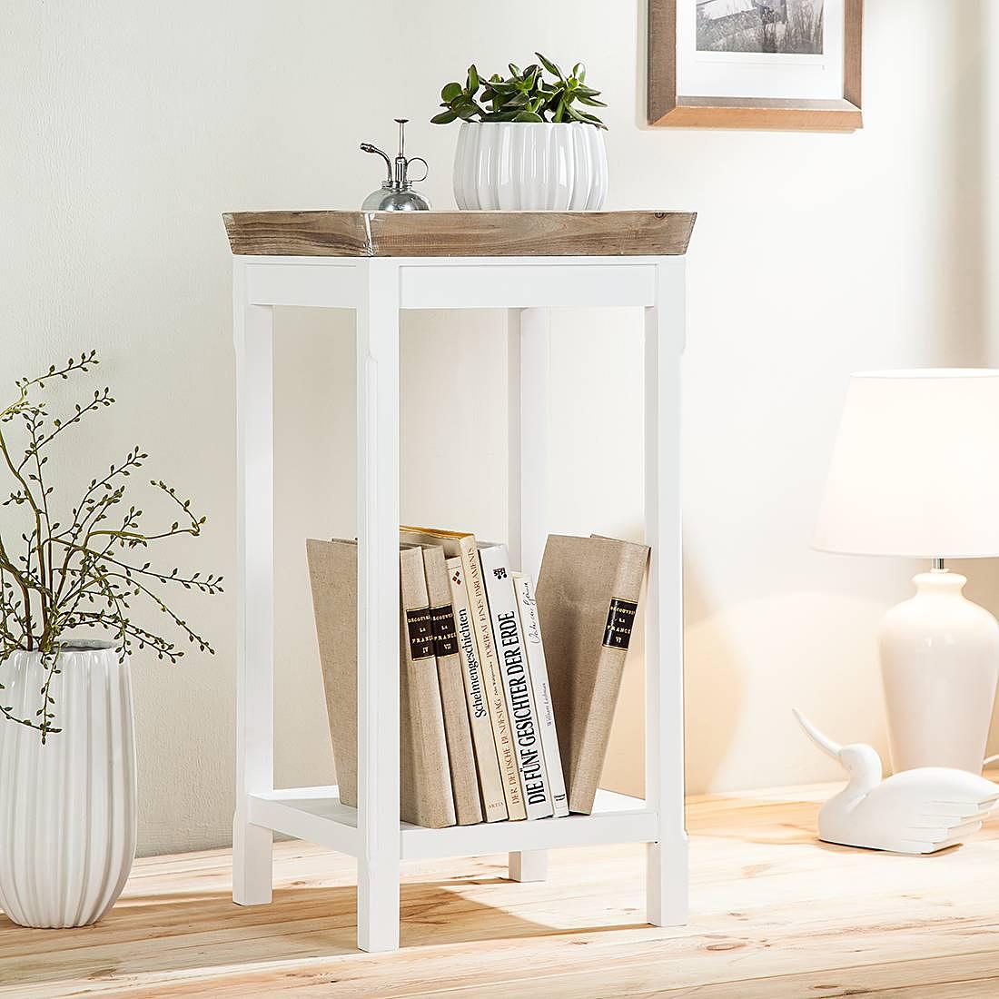 Beach House N0.01 Side Table White 2