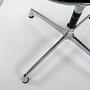 EA107 Chair Chrome Hopsack Black by Vitra 6