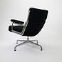 Vitra ES105 Chair Chrom Hopsack Schwarz 2