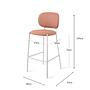 Yoichi Bar Stool Turkish Delight 4